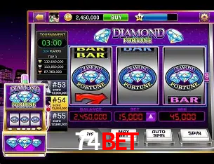 A Popularidade dos Caça-Níqueis no 74bet